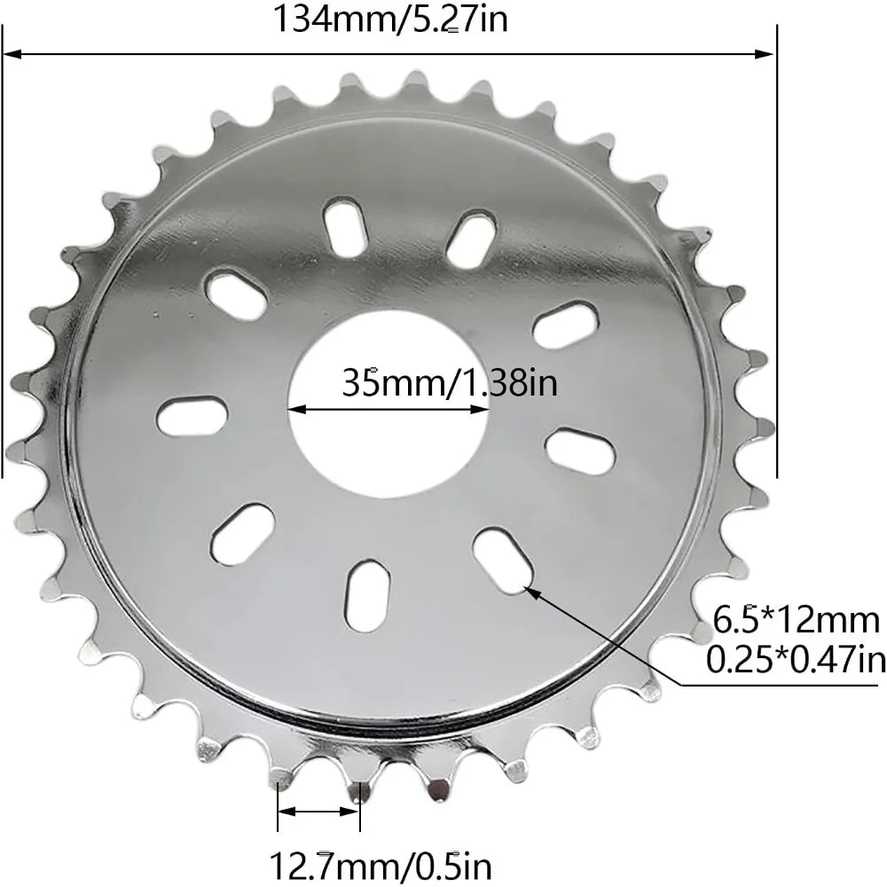 Electric Bike Left Side Drive Motor Kit 36V 350W Mountain Bicycle Conversion Kit with Thumb Throttle Fit Most of Common Bicycle