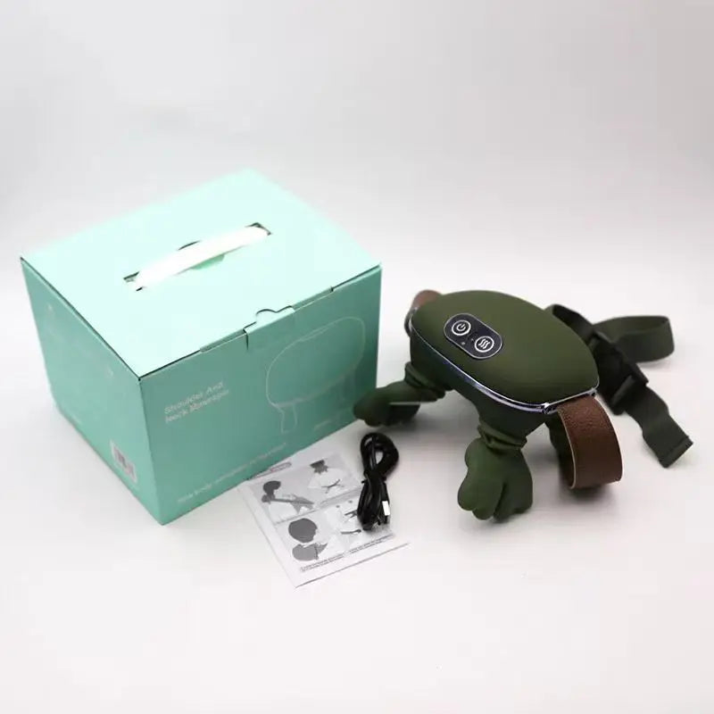 Neck Massage Machine Bionic Heated Fatigue Relief Relax Muscle ﻿3-Level ﻿