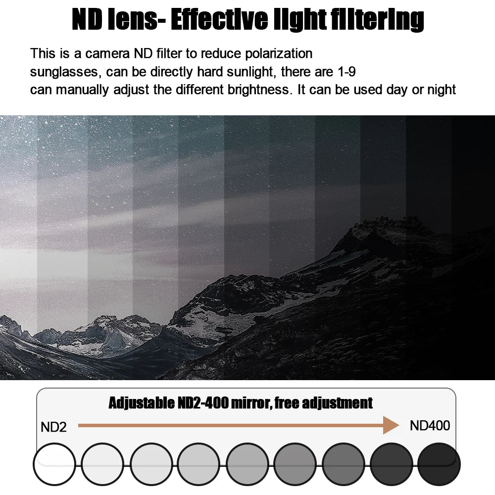 CRIXALIS ND9 Speed Adjustable Dimming Sunglasses Men Women Punk Round Frame Sun Glasses Outdoor Fishing Driving Eyewear UV400